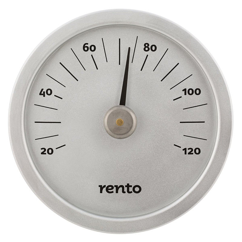 Bastutermometer - RENTO i aluminium