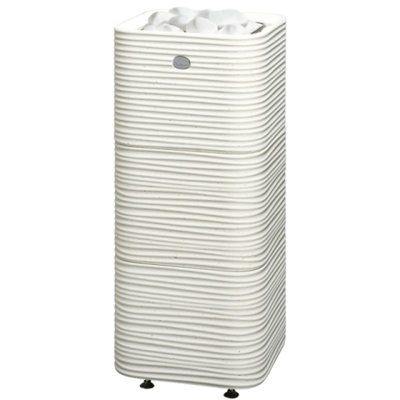 Bastuspis TULIKIVI HUURRE, vit, med kontrollpanel