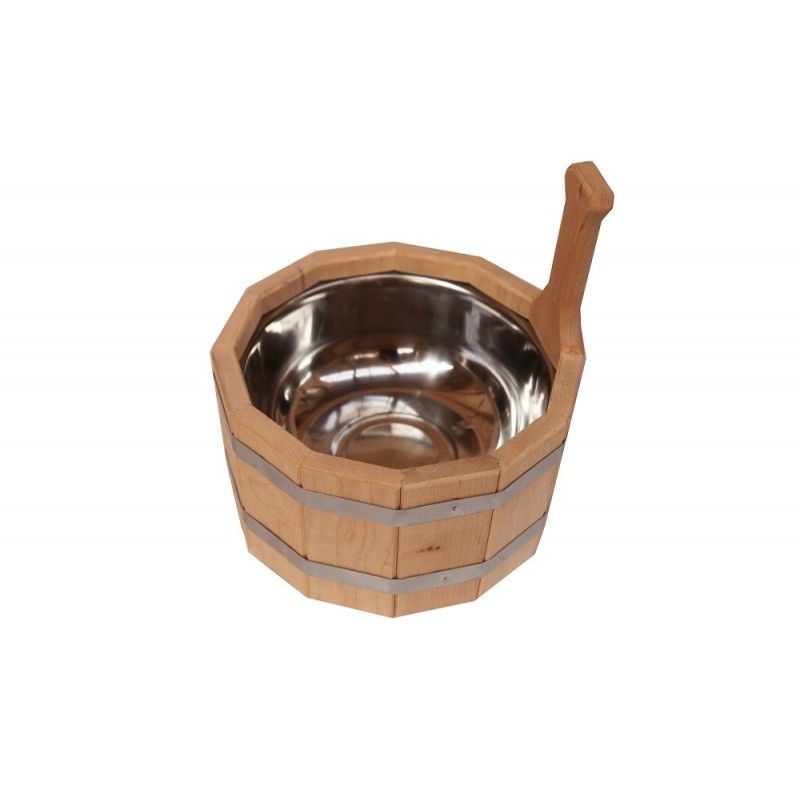 Skopa med insats i rostfritt stål, 3 l