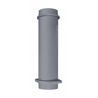 Övre gjutjärnsskorstensrör för GEFEST kaminer 130/500mm