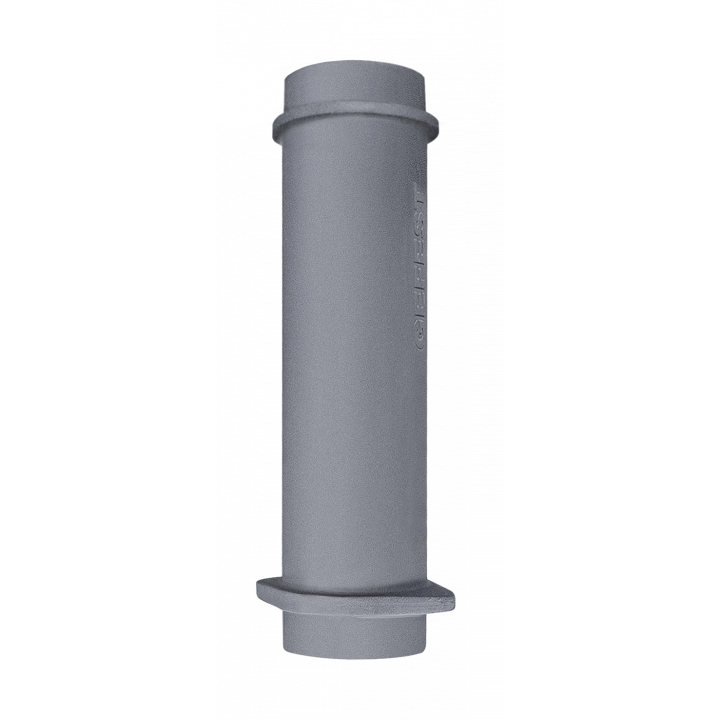 Övre gjutjärnsskorstensrör för GEFEST kaminer 130/500mm
