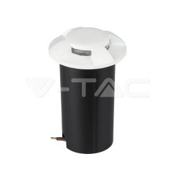 1W LED Steplight Vit 4-vägs 3000K  1W LED Steplight Vit 4-vägs 3000K