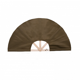 Bastufläkt i tyg, khaki