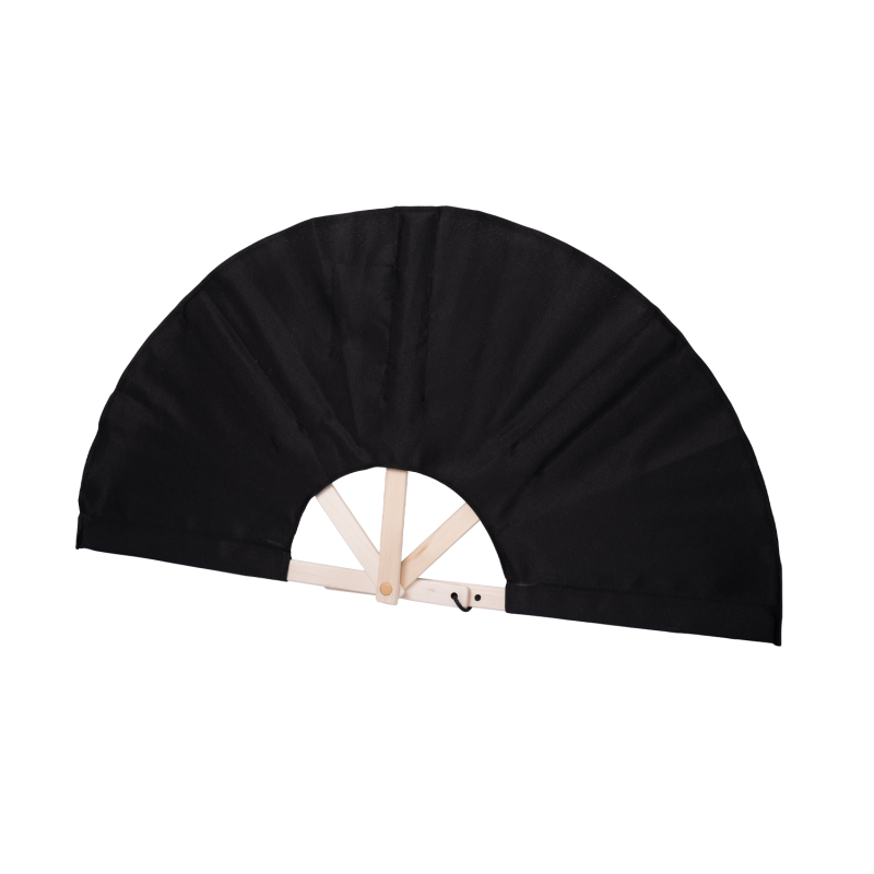 Bastufläkt i tyg, svart