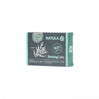 NATULA ansikts- och kroppstvål med opoka rock och eukalyptus 100g