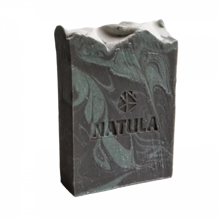 NATULA ansikts- och kroppstvål med opoka rock och mint 100g