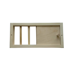 Ventilationsgaller med spjäll 