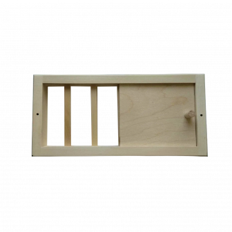 Ventilationsgaller med spjäll
