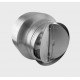 Fläkt för bastu VOK-T 150°C, 135/Ø100mm, med backventil