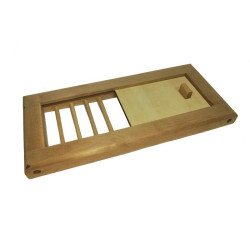 Ventilationsgaller med ventil, persienner 