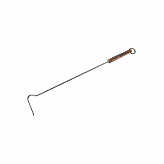 Eldstadspoker med trähandtag 620 mm