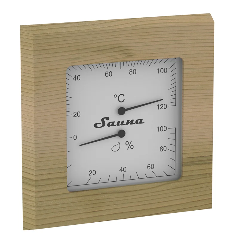 Bastutermometer och hygrometer